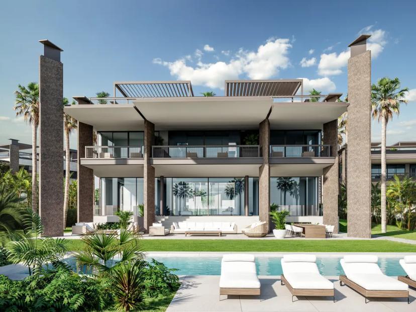 Contemporary luxury villas in Atalaya de Río Verde image 0