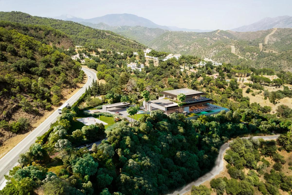 Imagen 1 de Luxury villa with infinity pool and spacious green areas in El Madroñal, Marbella.