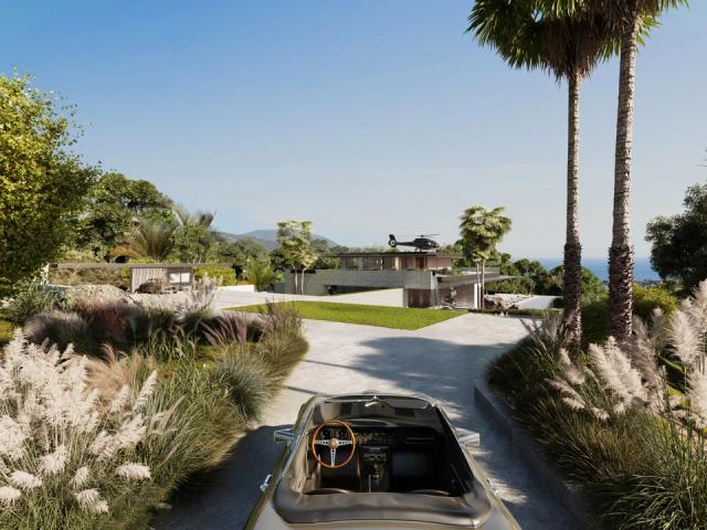 Imagen 2 de Luxury villa with infinity pool and spacious green areas in El Madroñal, Marbella.