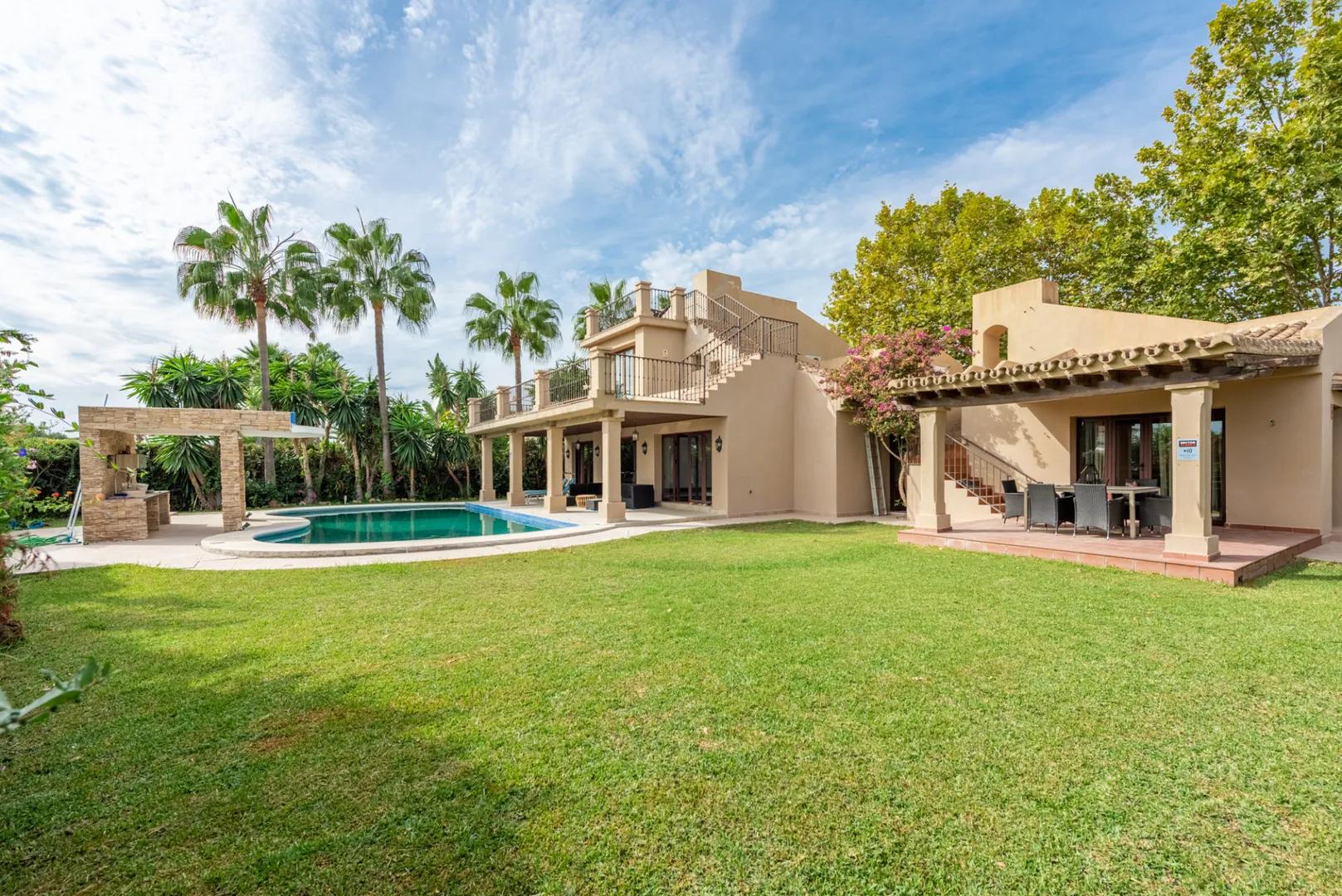 Luxury Villa in the Golden Mile of Marbella