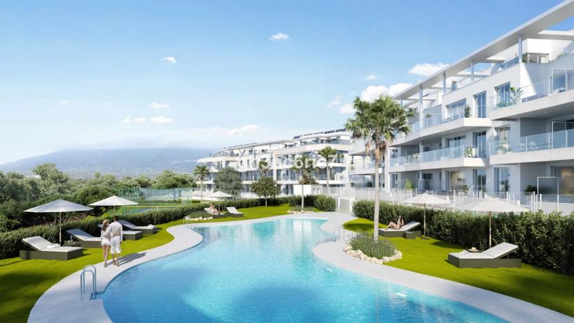 Luxury apartments in El Chaparral with sea views and close to La Cala