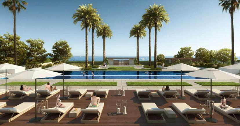 Luxury beachfront residential complex with 38 state-of-the-art homes