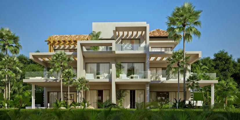 Residential with duplex apartments and exclusive services at Marbella Club