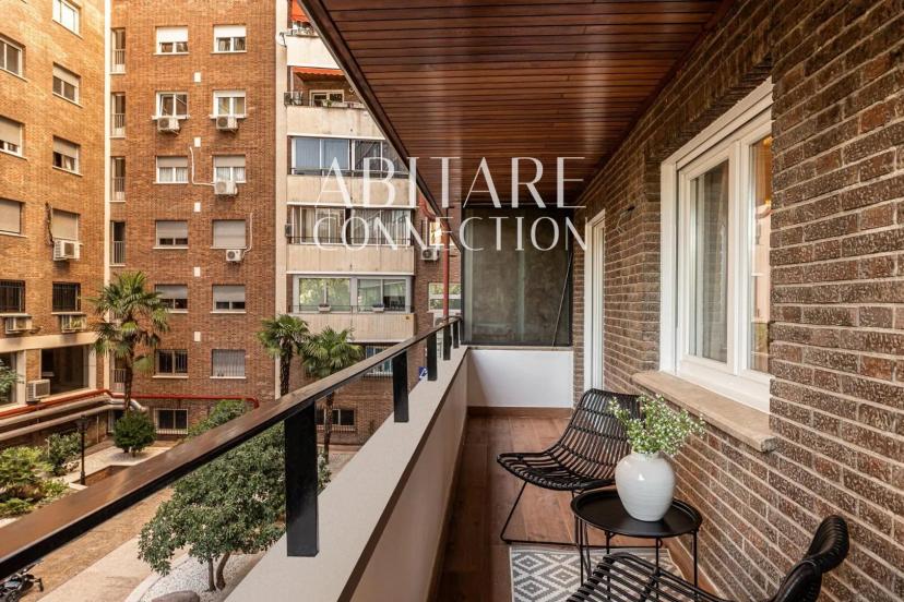 Vivienda reformada de 148m2 con 3 habitaciones y terraza en Vallehermoso, Madrid