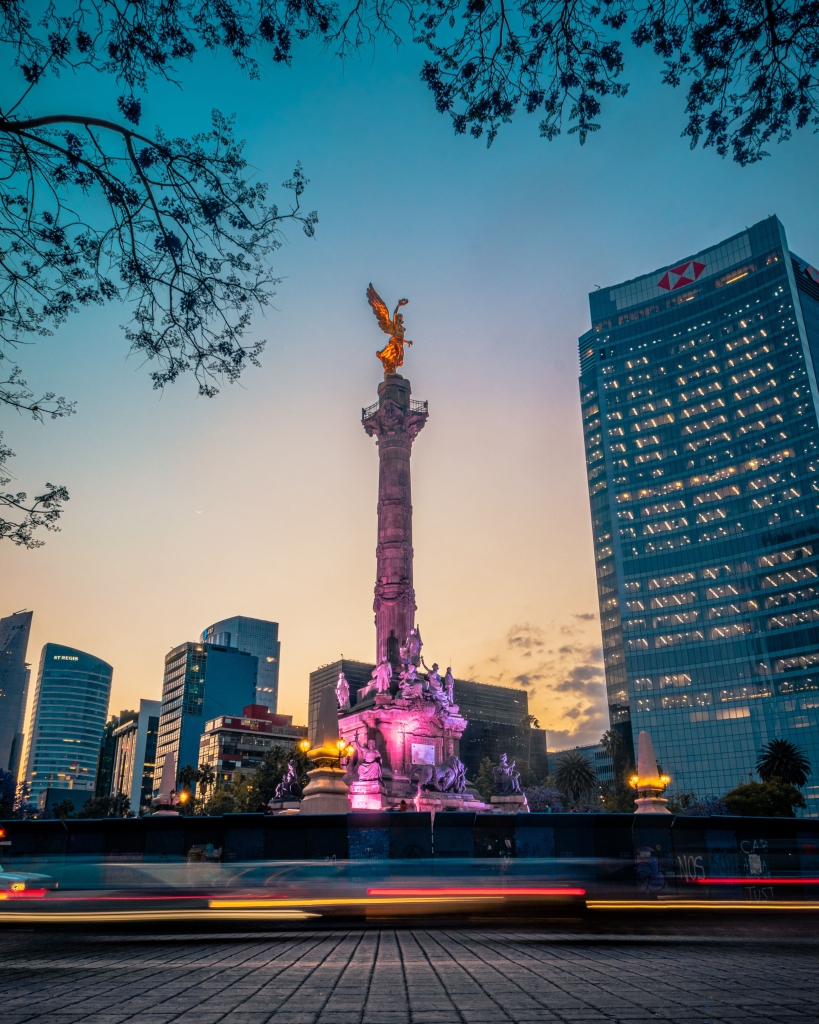 Monumento al Ángel de la Independencia, CDMX.