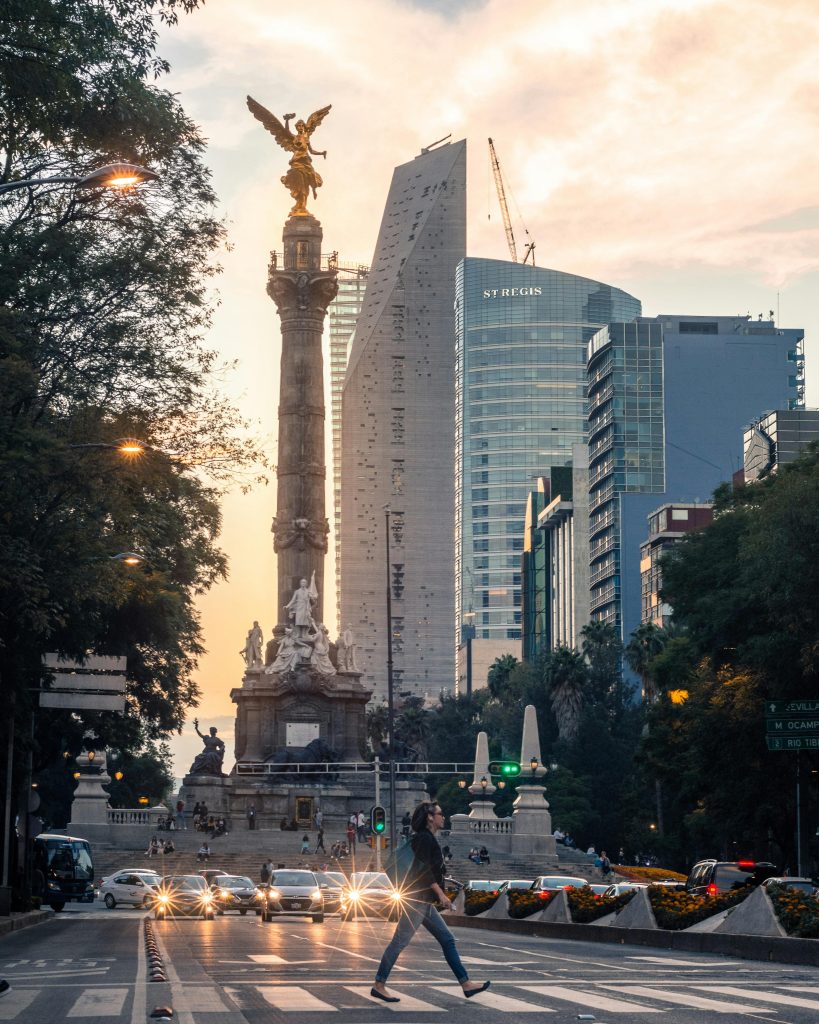 Calles de la Ciudad de México.